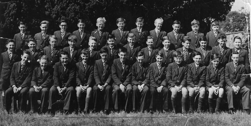 second year 1959-60.jpg - Scotus Academy Second Year 1959-60Back row- J.Barrie, K.McLaughlin, J.Coyle, F.Douthwait, J.McMillian, H.Pettigrew, J.Boyle, B.W.Willians, K.Dowds, F.Slepal.Middle Row- J.Mkenna, F.Wheland, A.Bremner, J.Taddi, J.O'Connel, G.O'Hara, B.Doyle, A.Finlay, F.Brash, J.McDowel, F.Tris, R.Laidlaw, J.Malaski.Front Row-P.West, G.Warechuski, S.Taylor, D.J.McCann, B.Aitken, J.P.O.Weir, M.Crean, W.Smith, B.Tunmore, M.O'Hara, C.Jackson.